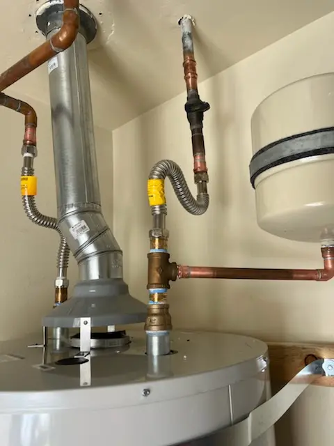 Water heater installation and plumbing repair in Anna